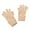 B, variant on Yanyanz Gloves Mittens, Winter Unisex Knitted Wool Warm Gloves Solid Color Fingerless Mitts Cold Gloves, Gloves Pink One Size