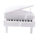 thumbnail image 2 of Alcancía con forma de piano, decoración para el hogar, pequeña alcancía artesanal, coleccionable, ahorro blanco, 2 of 5