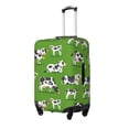 thumbnail image 2 of Easygdp Cows With Calfs Green Double-Sided Printed Elastic Suitcase Protective Cover,Invisible Zipper, Business Trip Luggage Cases,Washable And Resistant To Falling -Medium, 2 of 9