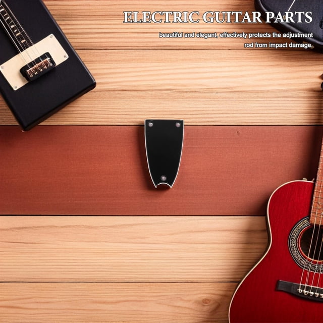 unbranded 5Ud De Metal Para Truss Rod En Guitarra Eléctrica Y Bajo Color Negro