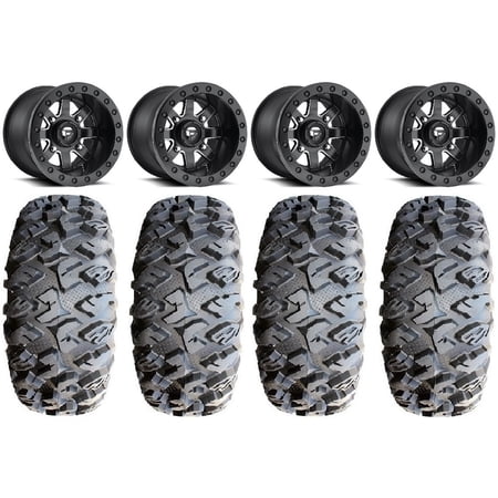 Fuel Maverick Beadlock 15 (4+3) Wheels 31 MotoClaw Tires Polaris RZR XP 1000 / PRO XP / Ranger XP 900/1000