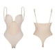 thumbnail image 3 of Top moldeador de cuerpo de una pieza con tirantes estilo europeo y americano, corsé que contrae el abdomen, sujetador moldeador de cuerpo sin espalda, medias, 3 of 4