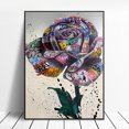 thumbnail image 3 of Póster de arte de pared con gestos de grafiti callejero, mural pop abstracto, decoración moderna para el hogar, pinturas en lienzo, imágenes, impresiones, decoración de la habitación, 3 of 5