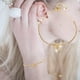 thumbnail image 4 of Charm Womens Pulsera Joyería Pulsera Regalo Brazalete Ajustable Plata Moda Pulseras Pulsera, 4 of 4