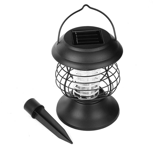 Precio reducido por tiempo limitado!Luz LED Solar, exterminador de mosquitos, luz para insectos, luz eléctrica para mosquitos para jardín, luz para el hogar, trampa para mosquitos onduladas, luz para