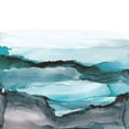 thumbnail image 3 of Paschke, Chris 20x20 Black Modern Framed Museum Art Print Titled - Aquascape II, 3 of 5