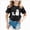 N7-Black, variant on boobe Toddler Girls Halloween Shirt T-Shirts Tees Spooky Tops Short Sleeve