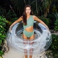 thumbnail image 5 of Tubo inflable con forma de anillo flotante FUNBOY Giant Super Clear de 48 pulgadas, 5 of 5