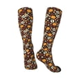 thumbnail image 4 of Balery Skulls Printed Novelty Socks Men's Women's Crew Socks Sports Socks Knee High Socks Cotton Socks Quirky and Cool Socks, 4 of 9