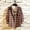 Red, variant on Aqestyerly Men's Long Sleeve Casual Shirt Check Blouse Turn Down Collar Leisure Fashion Shirt Jacket for Young Men HWRETIE