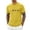 Yellow, variant on Graphic City Skyline Letter Print Short Sleeve Crewneck Tee Casual Summer Outfits Daily Wear Men T Shirts Comfy Tee Tshirts for Boys