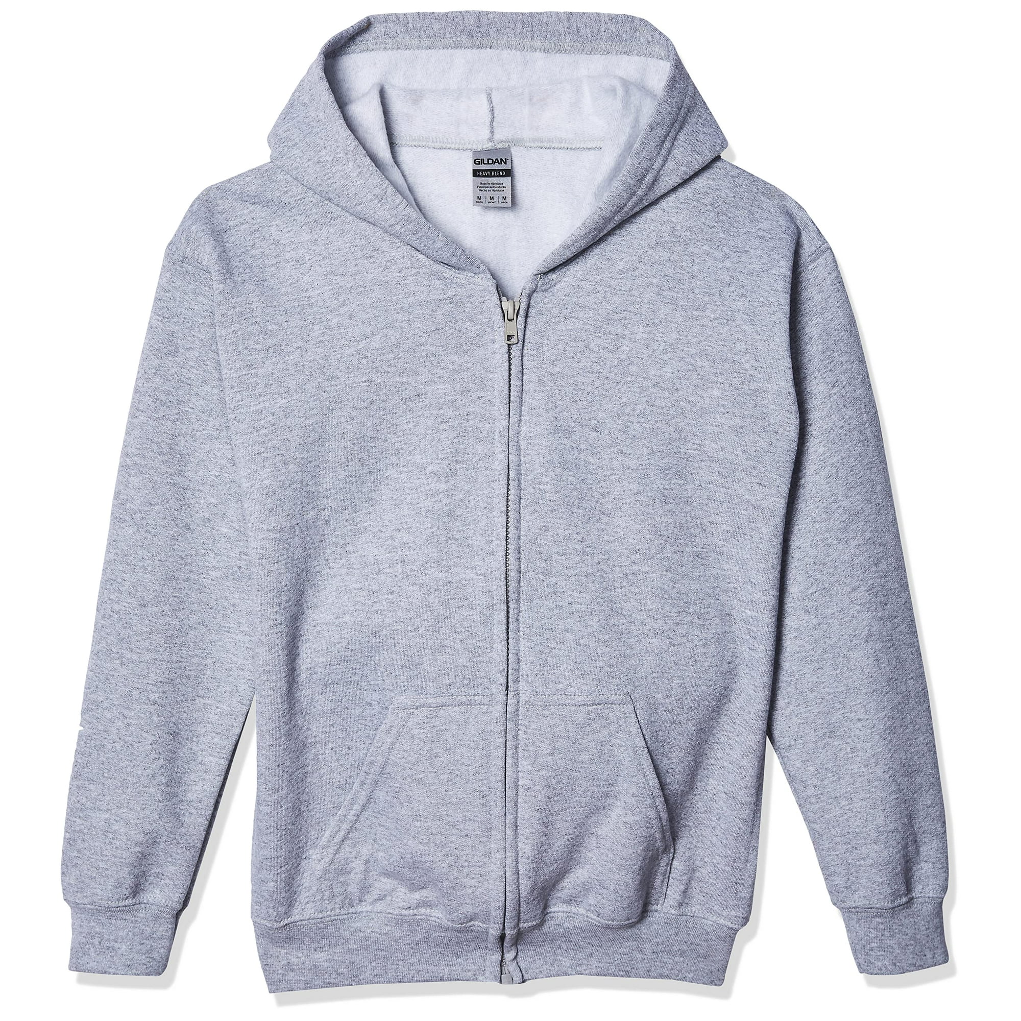 Gildan youth zip hoodie sale