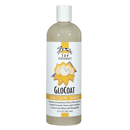 Top Performance GloCoat Conditioning Dog Shampoo 17 oz Soft & Manageable Healthy Skin Coats