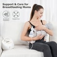 thumbnail image 4 of Momcozy Breast Pump Bra (Black/ Beige) Hands Free Pumping and Nursing Bra for Most Breast Pumps Large, 4 of 10