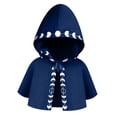 thumbnail image 2 of Capa de Halloween Cosplay capa accesorios de disfraz fiesta capa de Azul Yuyangstore Capucha de Halloween, 2 of 8