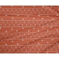 thumbnail image 4 of oneOone Polyester Lycra Light Red Fabric Stripe & Triangle Geometric Craft Projects Decor Fabric Printed By The Yard 56 Inch Wide, 4 of 4