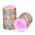 thumbnail image 7 of Yayeee Flameless Candles with Remote Flickering Battery Operated Multi Color Changing, Pink Oranges, 7 of 7