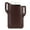 Dark Brown, variant on Spencer Men's Leather Cell Phone Holster Universal Case Waist Bag Sheath with Belt Loop (6.6"*5.3"*0.14", Brown)