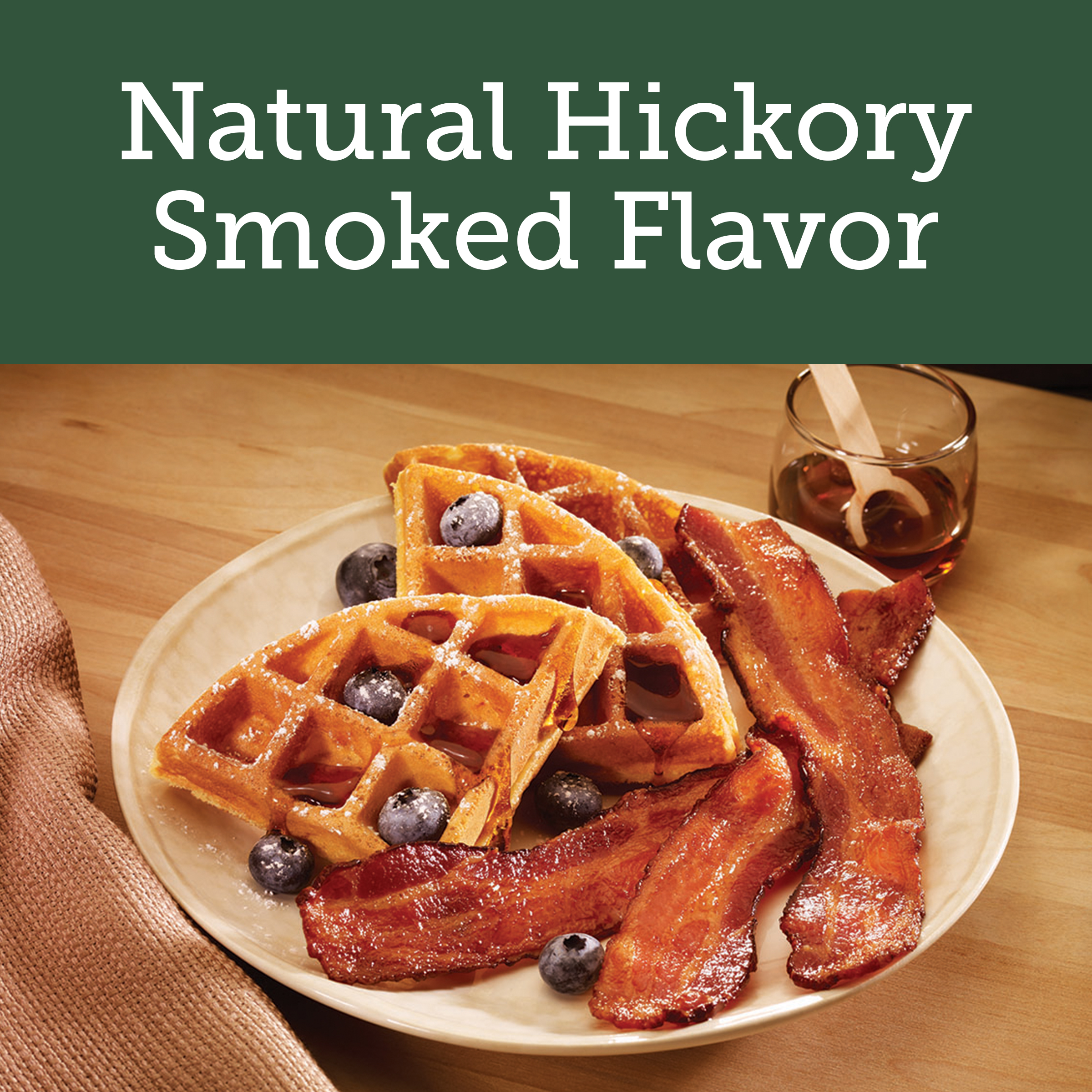Smithfield All Natural Uncured Hickory Smoked Bacon, 12 oz - image 3 of 9