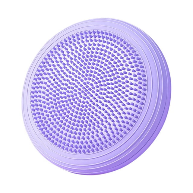 Cojín de equilibrio inflable, cojín de equilibrio, versátil, grueso, antideslizante, asiento de equilibrio para violeta