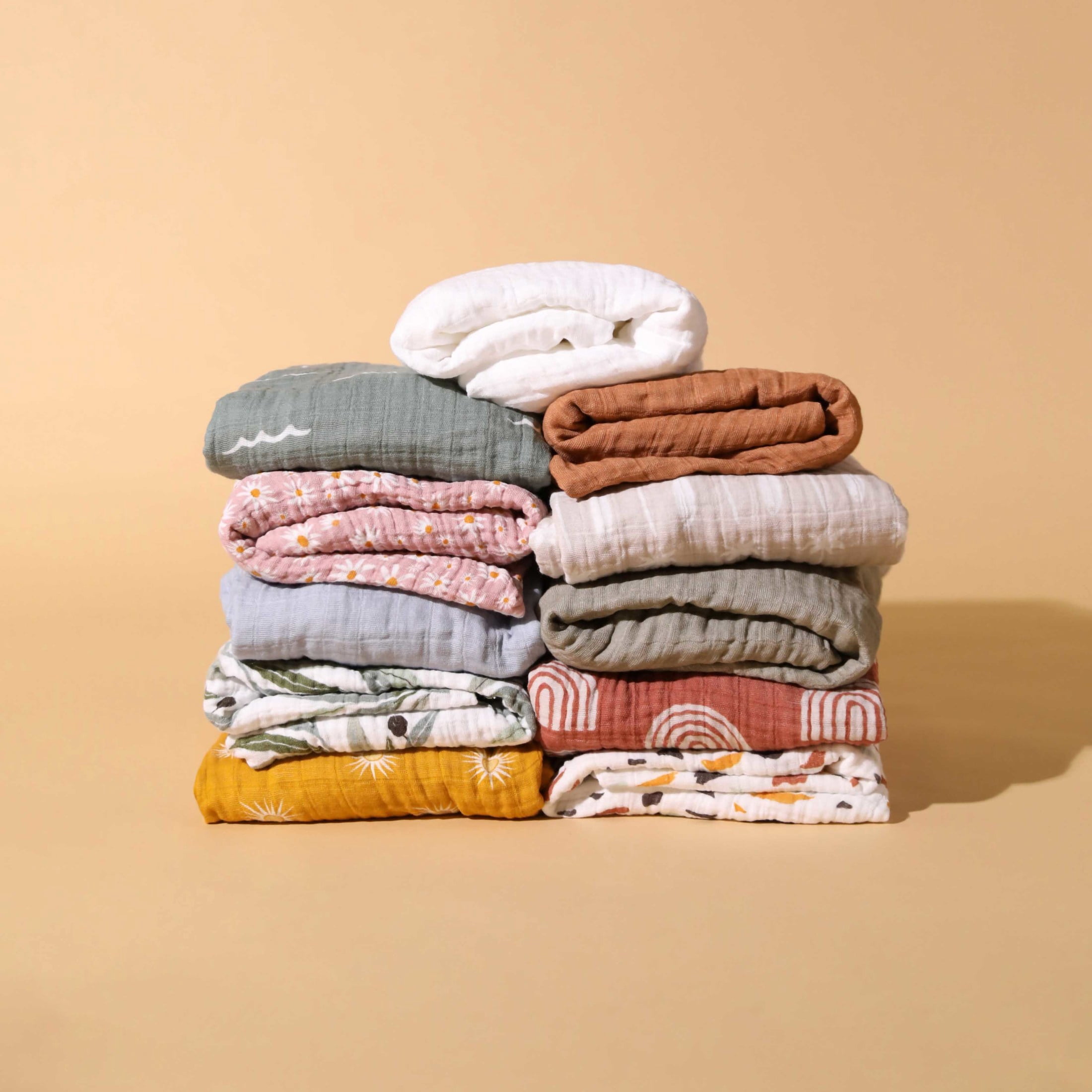 Babyletto Mini Crib Sheet in GOTS Certified Organic Muslin Cotton