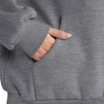 thumbnail image 4 of Nokdvo Women Lounge Sets 2 Piece Outfits Long Sleeve Hoodie Sweatsuit Set Hooded Sweatshirts Plus Sweatpant Winter Jogger Tracksuits Dark Gray XL, 4 of 4