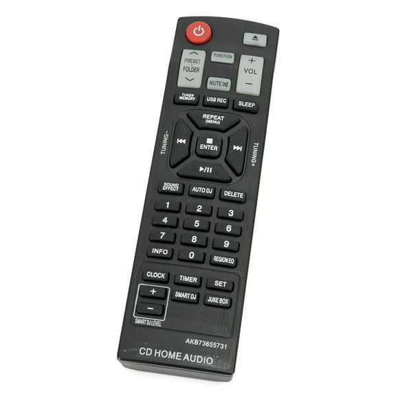 Replacement Remote Control AKB73655731 fit for LG CD Home Audio Mini Hi-FI System CM9940FB CM9940 CMS9940F/W CM9950 CMS9950F CM9730 Cms9730f XBOOM