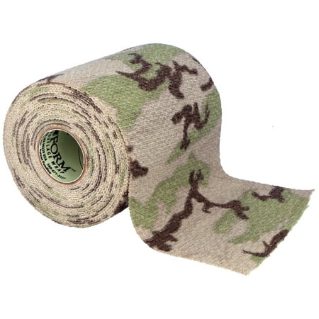 Tactical Camo Form Gun Wrap Protective 4 inch Roll Hunting - Desert