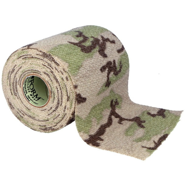Tactical Camo Form Gun Wrap Protective 4 inch Roll Hunting Desert