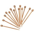 thumbnail image 4 of 20PCS Single Pointed Knitting Stick Brooch Knitting Material Wood Knitting Rods, 4 of 9