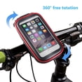 thumbnail image 5 of Waterproof Pouch Cell Phone Holder for Bike Mount Storage Pockets Riding Bag Red, 5 of 5
