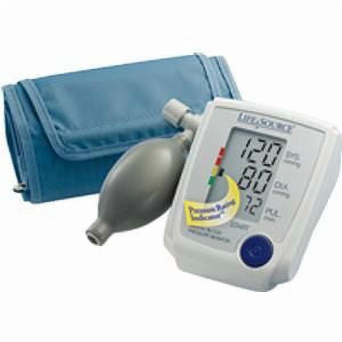 Life Source Digital Blood Pressure Manual Inflation Adult Cuff, Large
