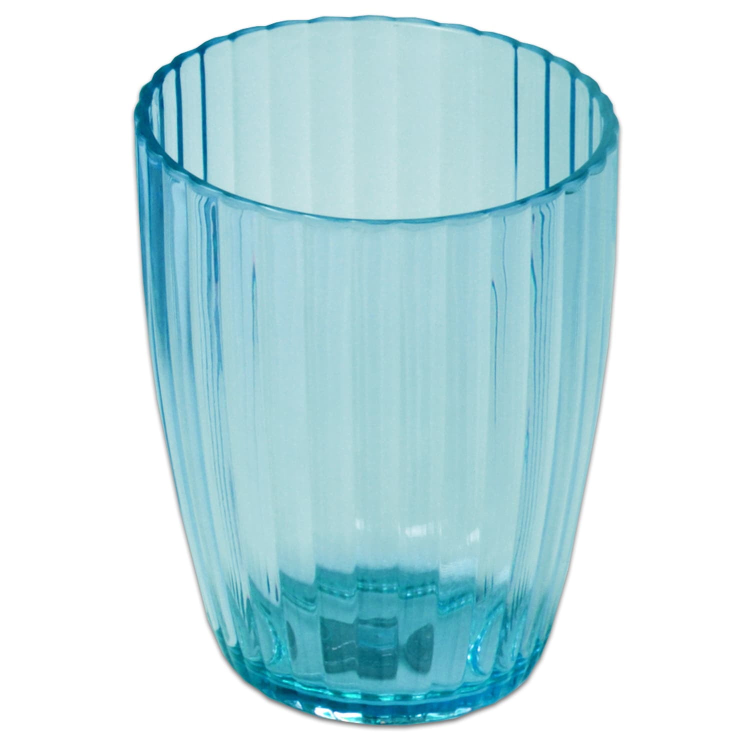 bed bath n more Ribbed Acrylic Bath Accessory Set or Separates by Overstock