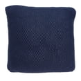 thumbnail image 6 of Parkland Collection Manni Transitional Blue Pillow Cover With Down Insert, 6 of 10