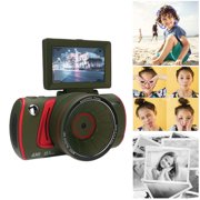 Yajisi WIFI Digital Camera 64MP 4K Video 18X Zoom 3 Inch Flip Screen Anti Shake Retro Autofocus Travel Vlog Camera for Selfie Content Creator Home Use, Green