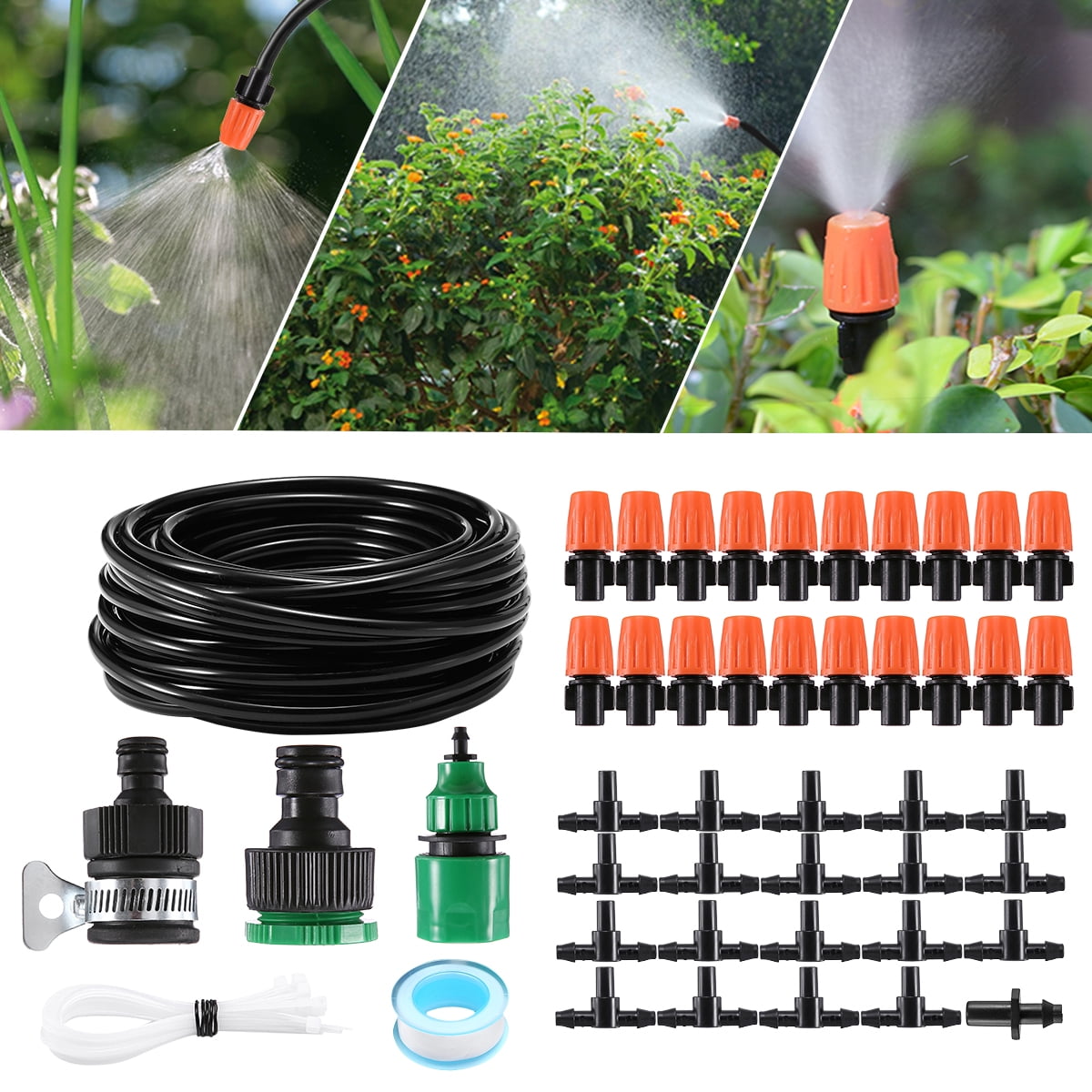 Drip Irrigation Watering Kit Misting System for Plant Watering Included