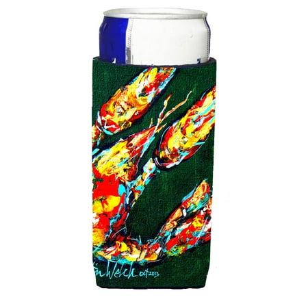 

Carolines Treasures MW1194MUK Craw Baby on Green Crawfish Ultra Beverage Insulators for slim cans Slim Can multicolor