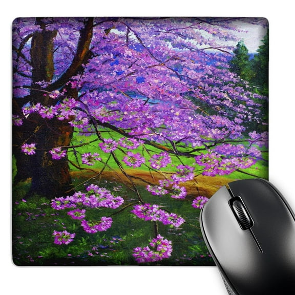 3dRose, Painted Cherry Blossom Tree, MousePad