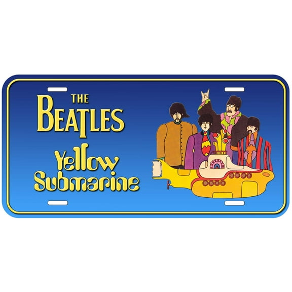 Beatles TAG02 Novelty Car Auto License Plate