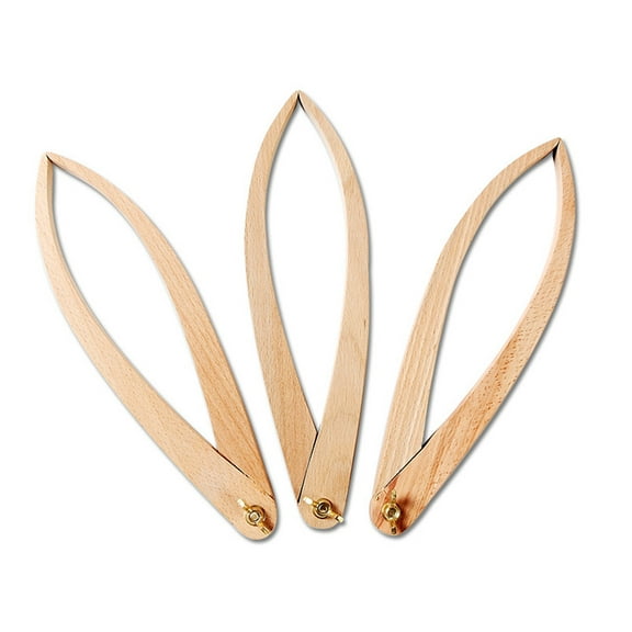 FELTECHELECTR Ceramic Measuring Tool Wood Metal Pottery Clay Sculpture 1Set