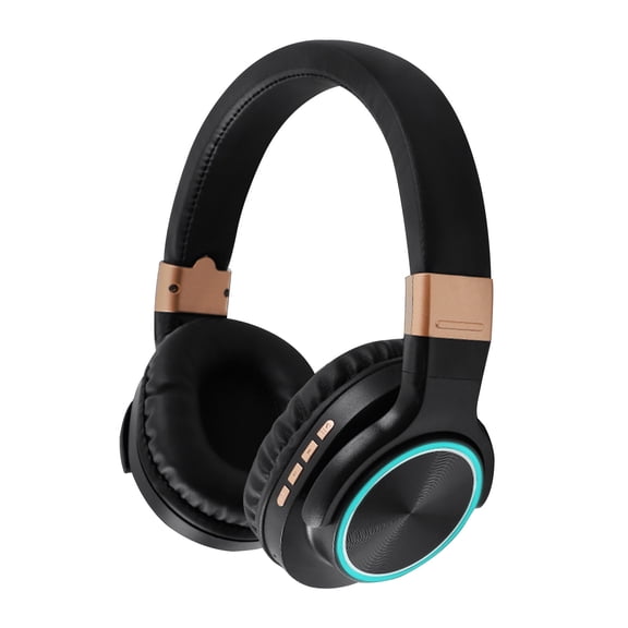 Bluetooth Headphones Over Ear Wireless, 90H Playtime, BT 5.4, 9 EQ Modes via App, Movie & Sleep Mode, HiFi Deep Bass, Memory Foam for Travel, Gym, Phone, PC,Black