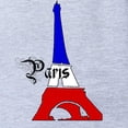 thumbnail image 2 of CafePress - Paris Eiffel Tower - Cute Infant Baby Football Bodysuit, 2 of 3