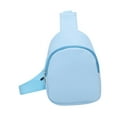 thumbnail image 4 of Bolso bandolera para niños, portátil, con correa ajustable, para camping, viajes, excursiones y escuela. Azul, 4 of 9