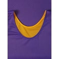 thumbnail image 3 of Ma Croix Men's Reversible Basketball Jersey Premium Moisture Wicking Mesh Practice Tank Top, 3 of 8