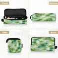 thumbnail image 4 of Hair Tools Travel Bag Heat-Resistant Curling Iron Organizer Bag with Detachable Heatproof Mat Travel Storage Case Green Tie-dye Flowers, 4 of 8