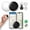 1 White + 1 Black, variant on WAAYEEPAL 2026 Smart Air Tracker Tags, 2 Pack Dual System Bluetooth Item Locator Works with Apple Find My & Google Find Hub for Keys Luggage Backpack