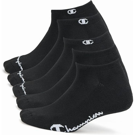 Champion Men's Low Cut Beathable Moisture-Wicking Athletic Socks (6-Pack)
