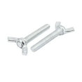 thumbnail image 4 of M6x35mm Thread Metal Butterfly Wing Nut Metric Screws Bolt 20pcs, 4 of 5
