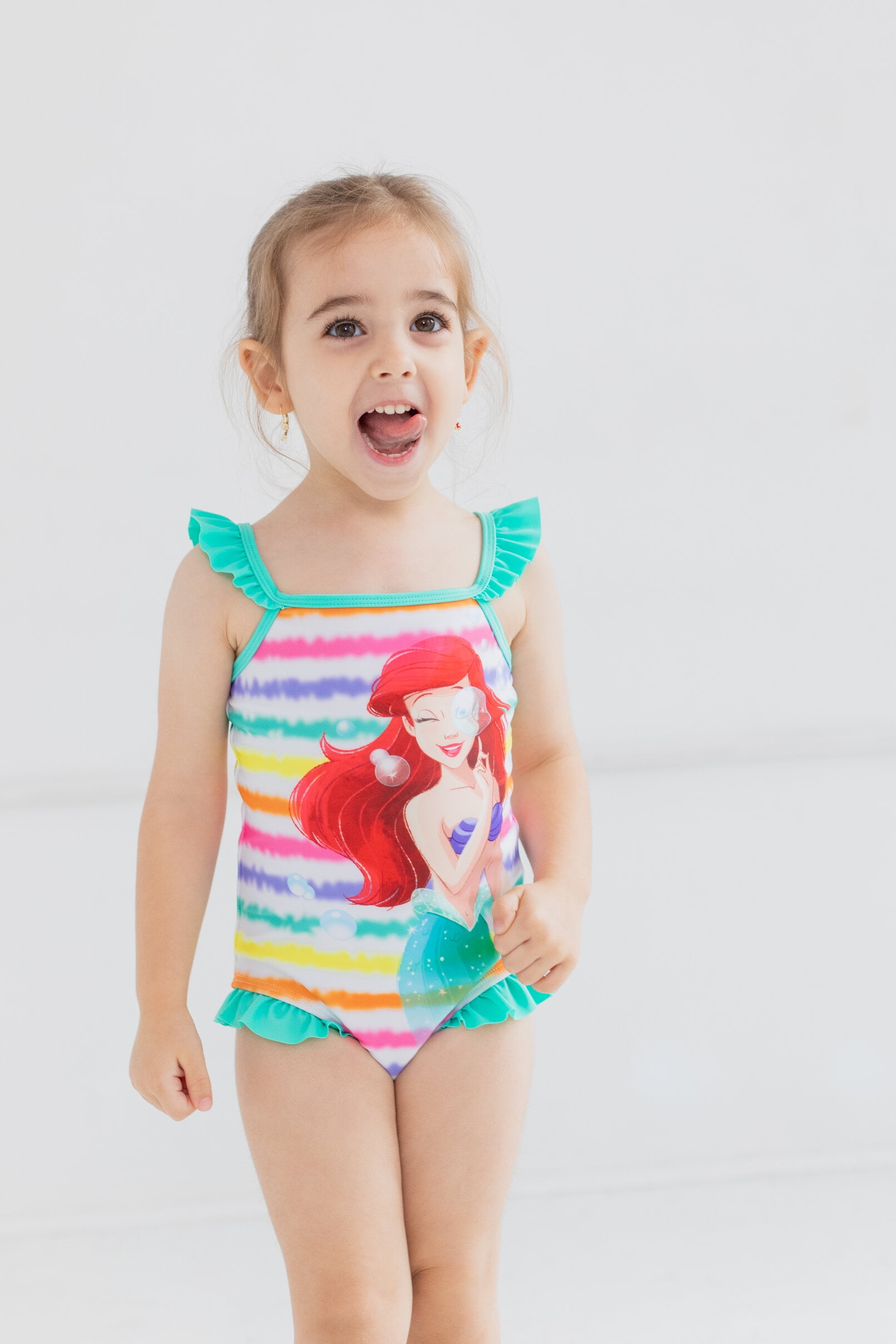 Little mermaid shop bathing suit walmart