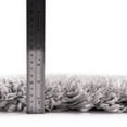 thumbnail image 5 of Unique Loom Infinity Shag Collection Area Rug - Jinko (8' Square Ash), 5 of 6